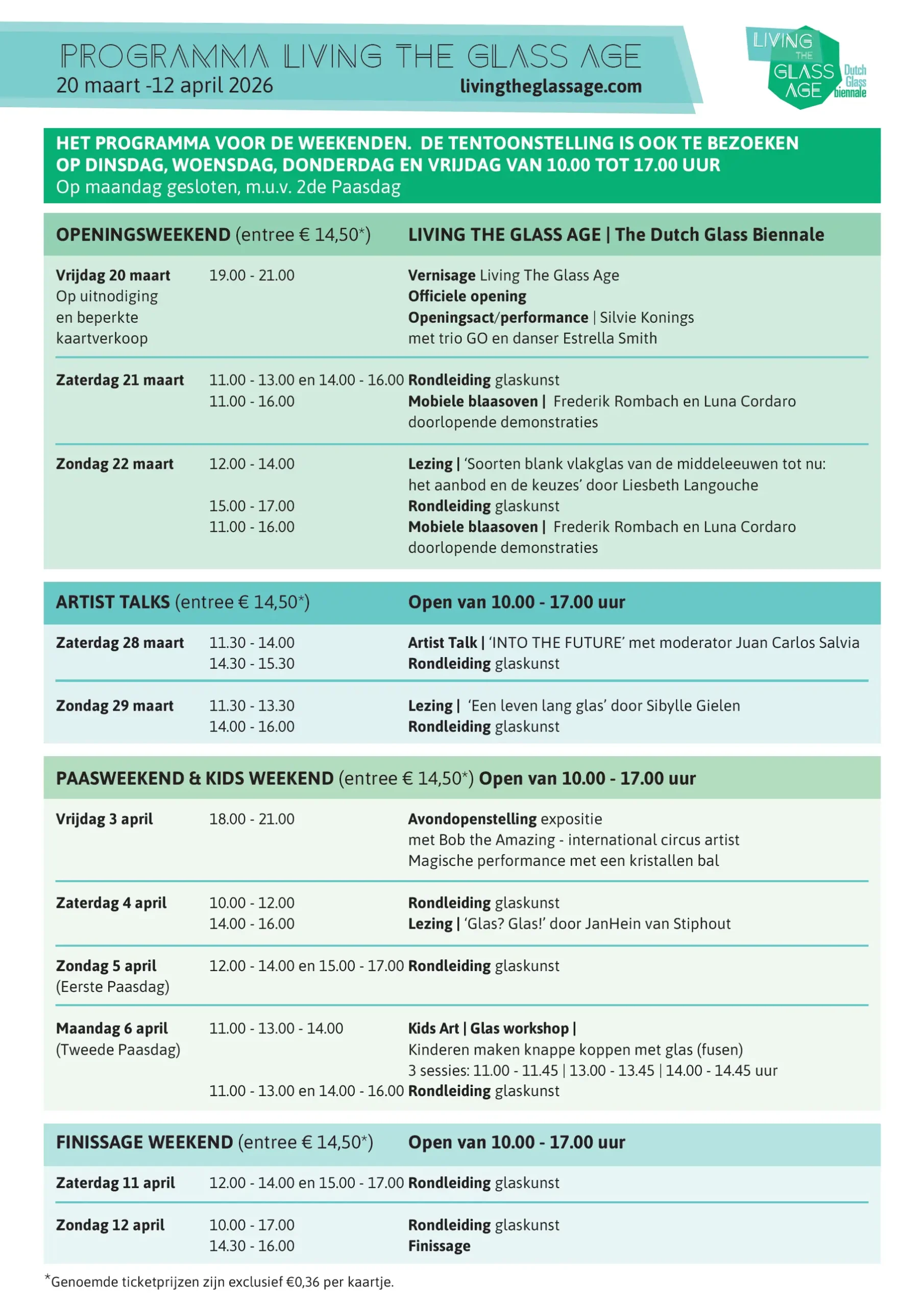 programma Living the Glass Age 2026